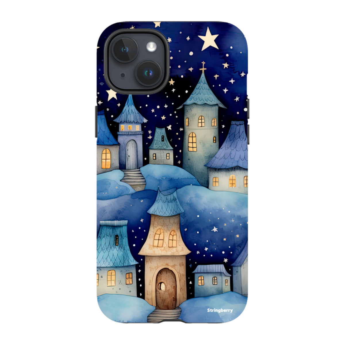 iPhone MagSafe Tough Case -  Blue Stars