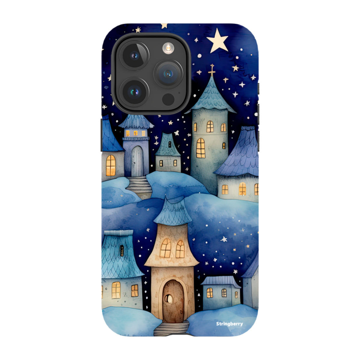 iPhone MagSafe Tough Case -  Blue Stars