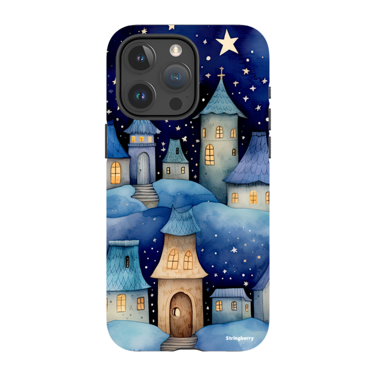 iPhone MagSafe Tough Case -  Blue Stars