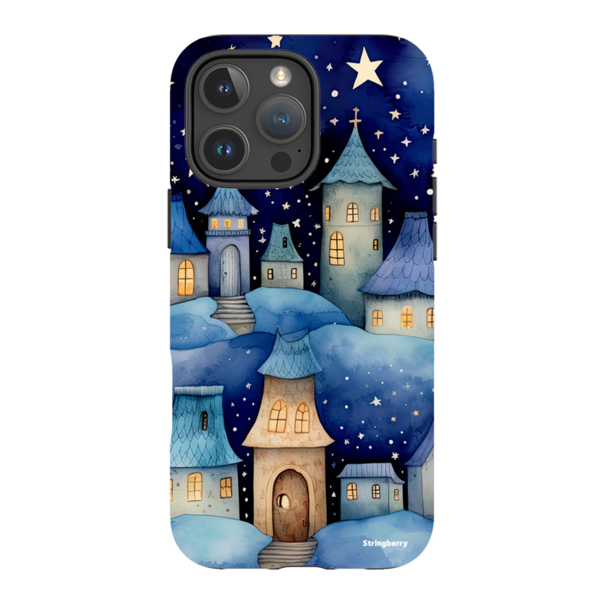 iPhone MagSafe Tough Case -  Blue Stars