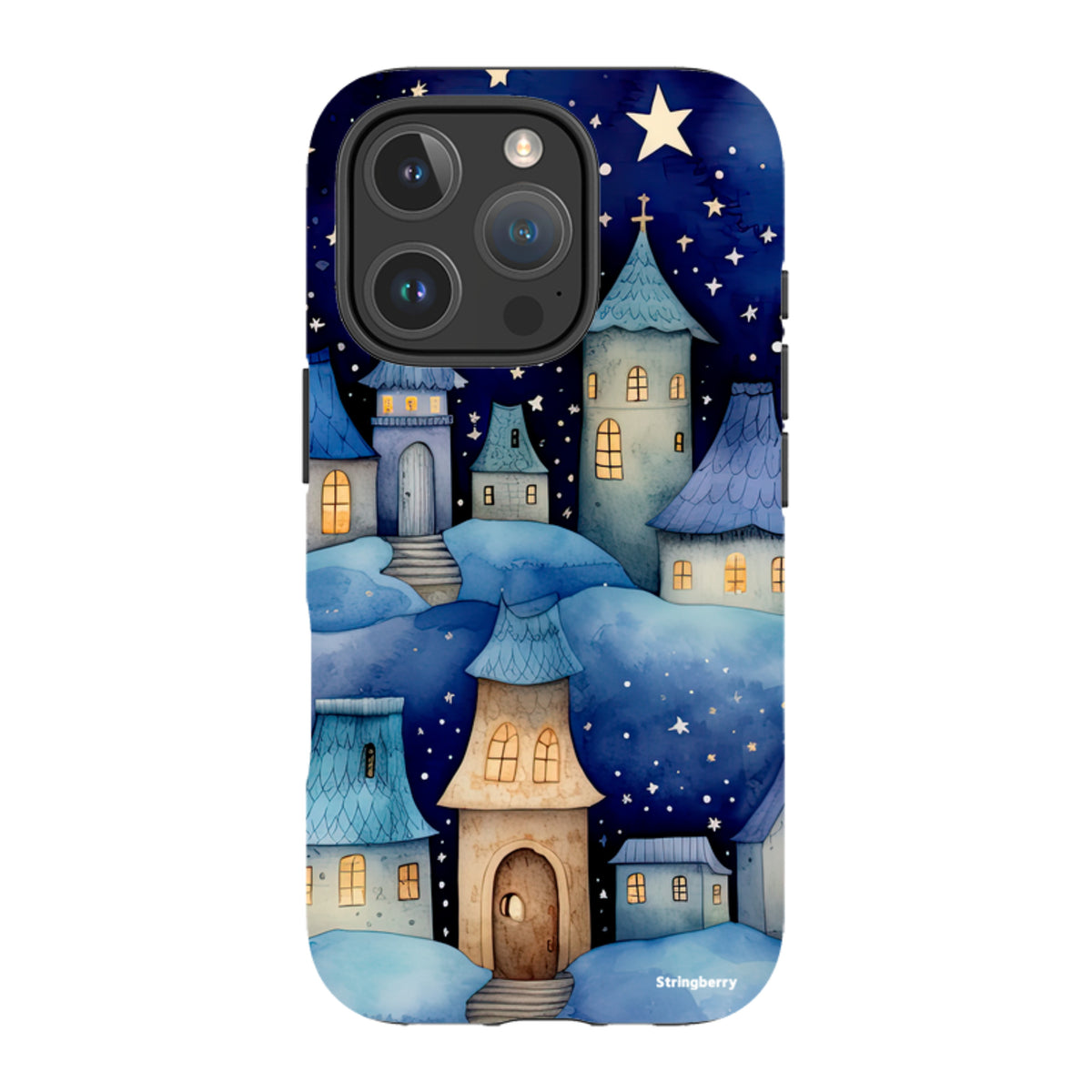 iPhone MagSafe Tough Case -  Blue Stars