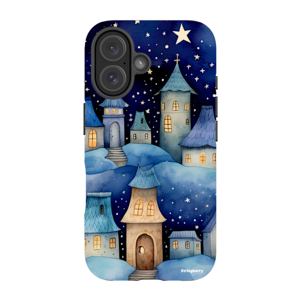 iPhone MagSafe Tough Case -  Blue Stars