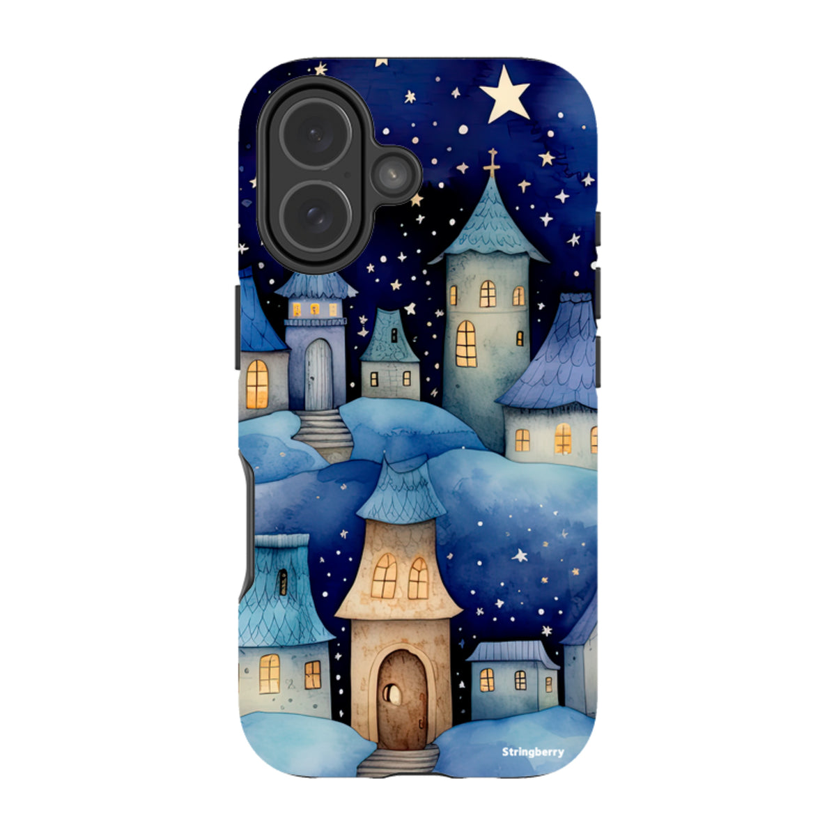 iPhone MagSafe Tough Case -  Blue Stars