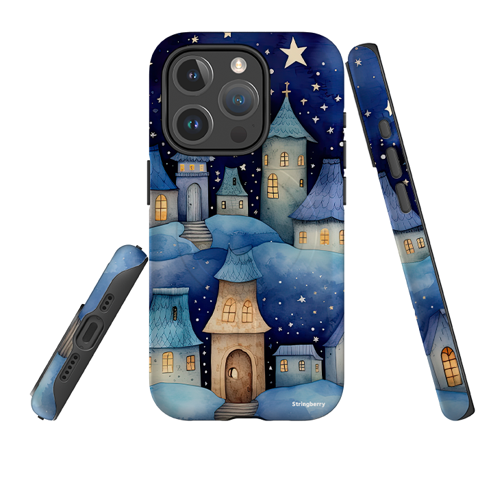 iPhone MagSafe Tough Case -  Blue Stars