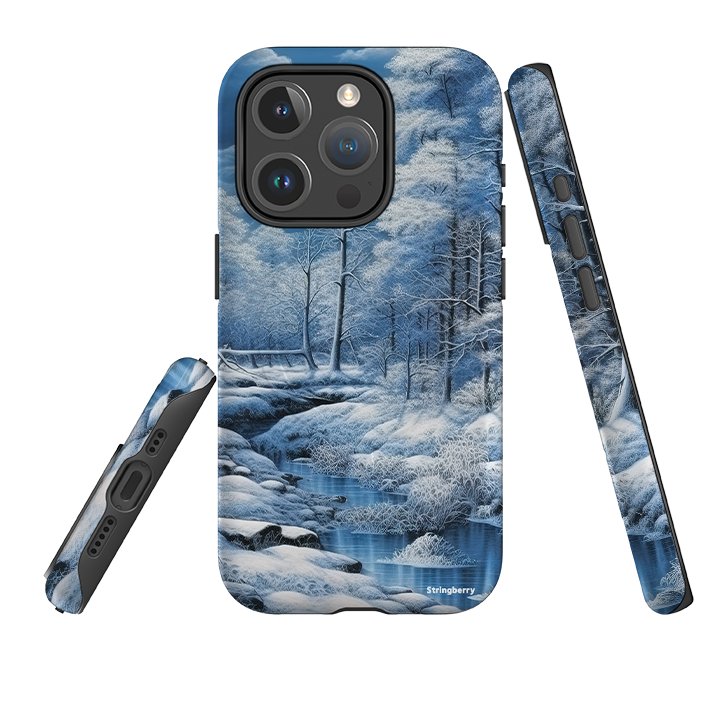 iPhone MagSafe Tough Case -  Blue Winter