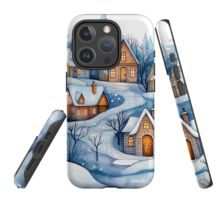 iPhone MagSafe Tough Case -  Blue Winterland