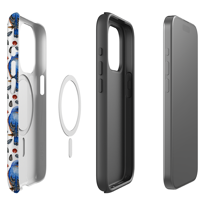 iPhone MagSafe Tough Case -  Bluebirds II