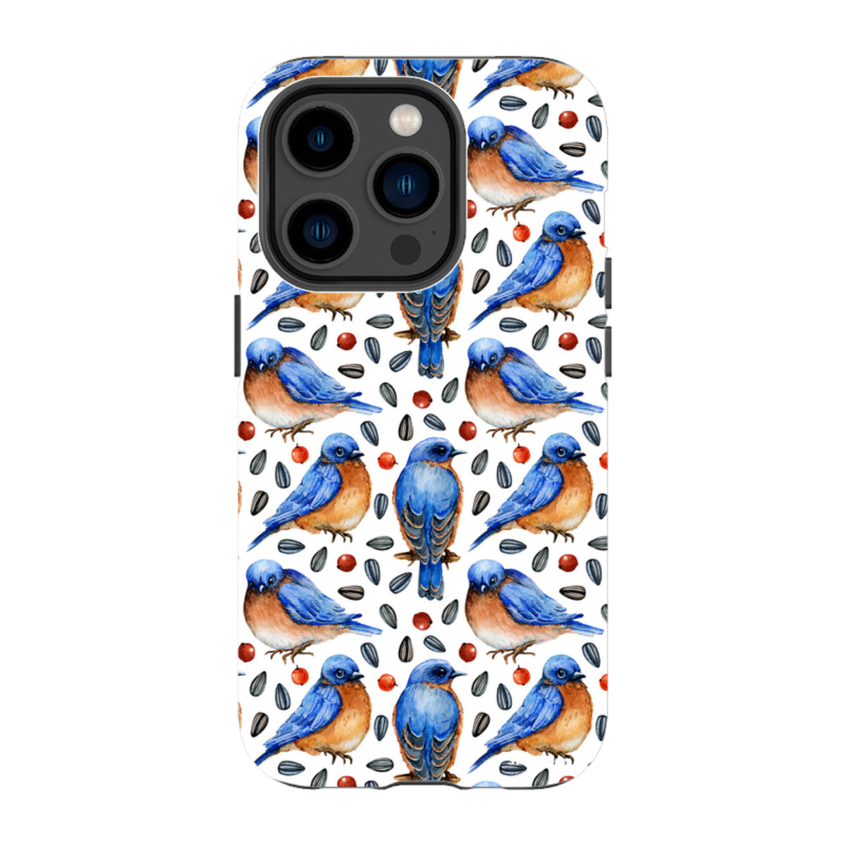 iPhone MagSafe Tough Case -  Bluebirds II