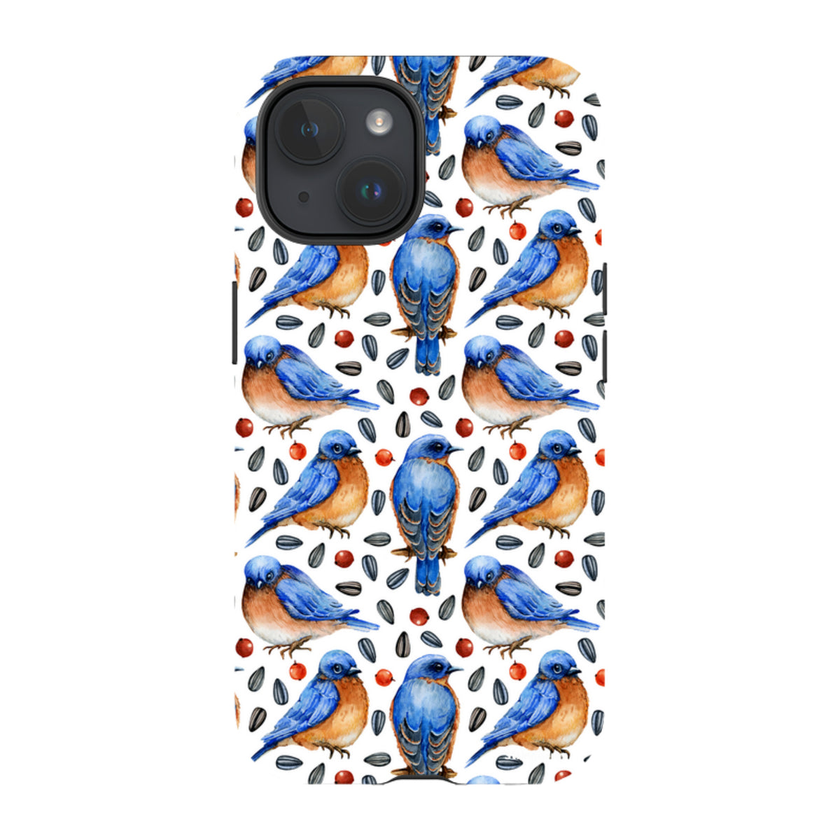 iPhone MagSafe Tough Case -  Bluebirds II
