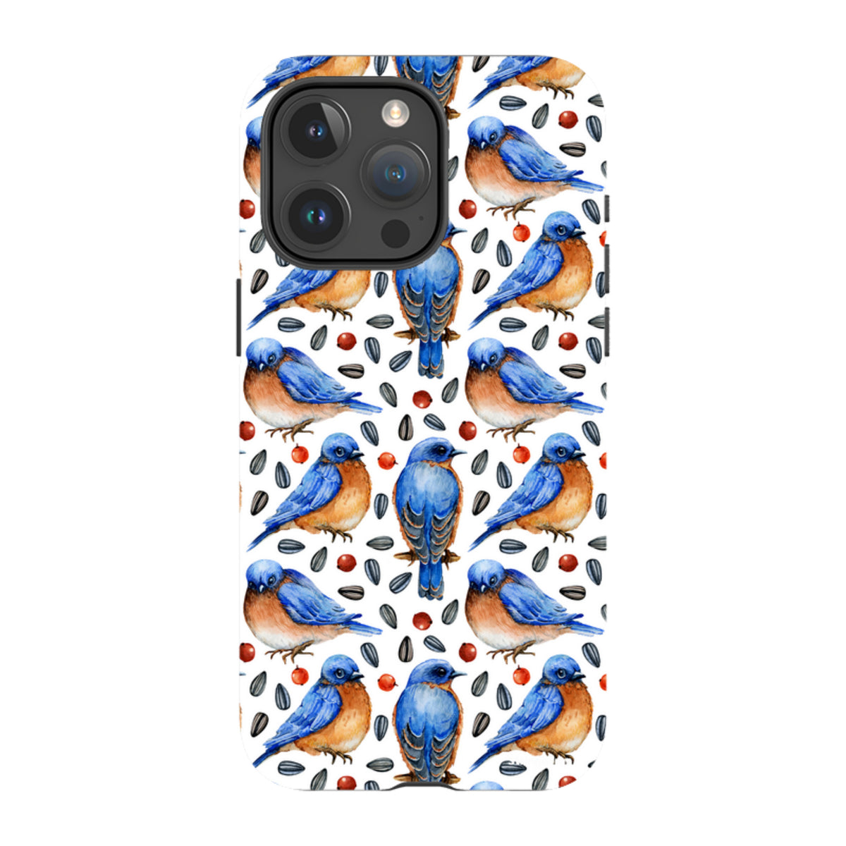 iPhone MagSafe Tough Case -  Bluebirds II