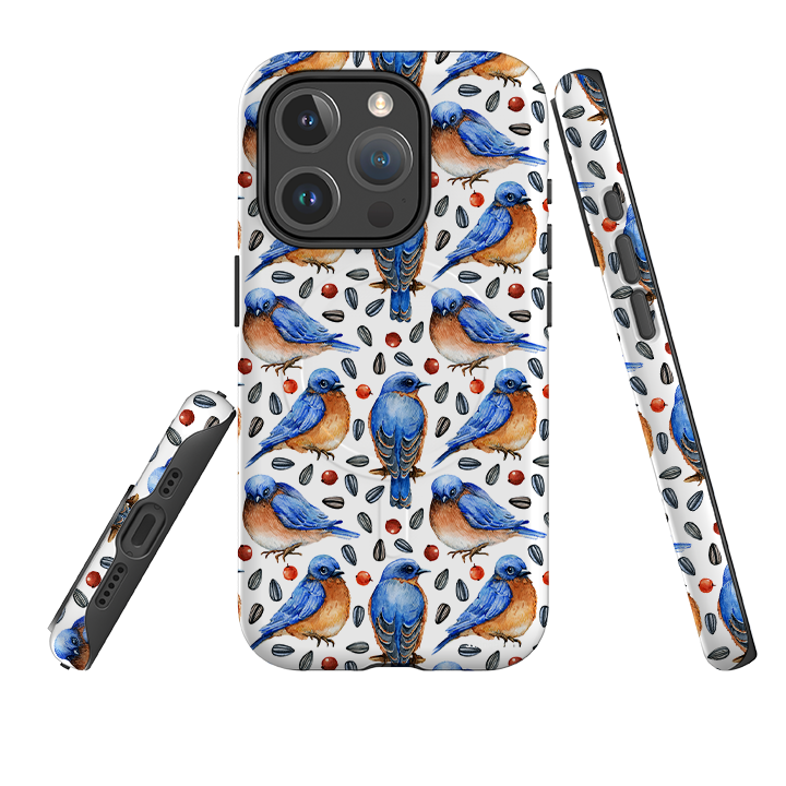 iPhone MagSafe Tough Case -  Bluebirds II
