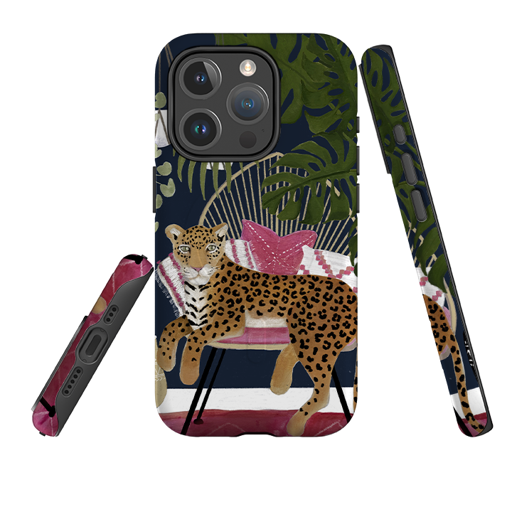Кейс MagSafe Tough за iPhone - Boho Leopard от Bex Parkin