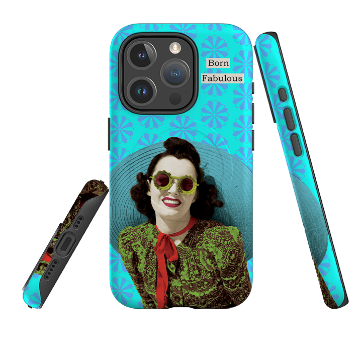 iPhone MagSafe Tough Case - Born Fabulous By Clare Jordan