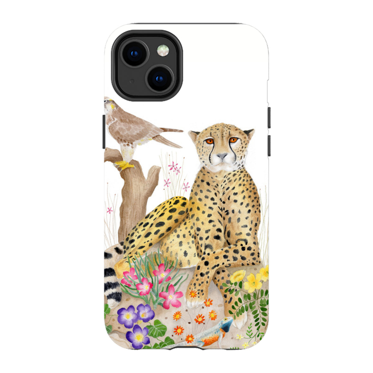 iPhone MagSafe Tough Case - Botswana Cheetah By Bex Parkin
