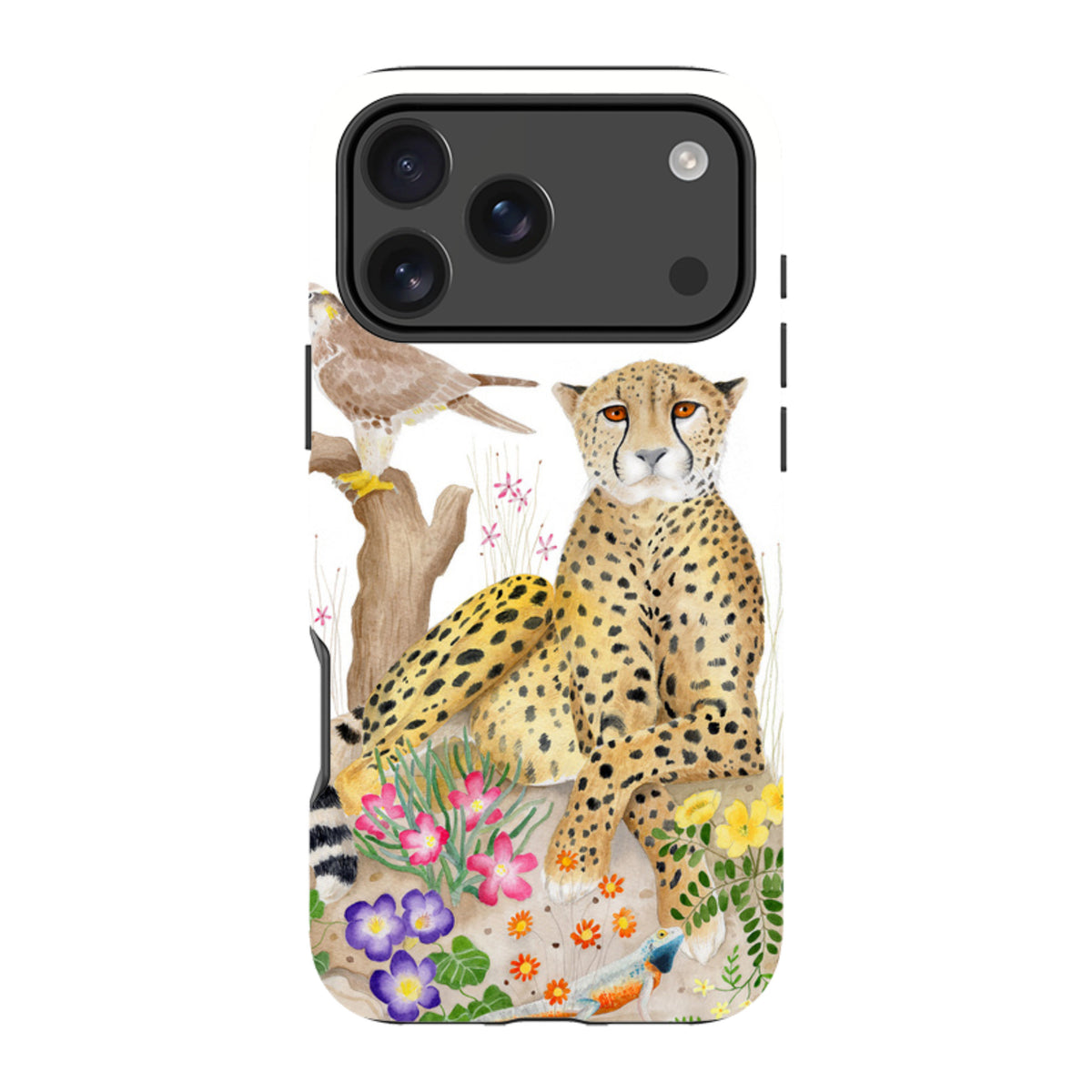iPhone MagSafe Tough Case - Botswana Cheetah By Bex Parkin
