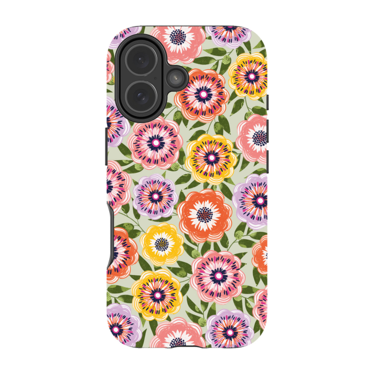 iPhone MagSafe Tough Case -  Bright Blooms II By Ali Brookes