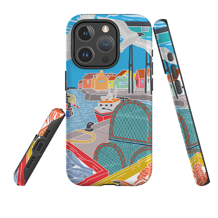 iPhone MagSafe Tough Case – Helle Häuser von Kate Heiss
