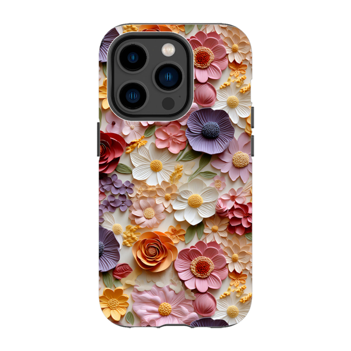 iPhone MagSafe Tough Case - Brooke Floral