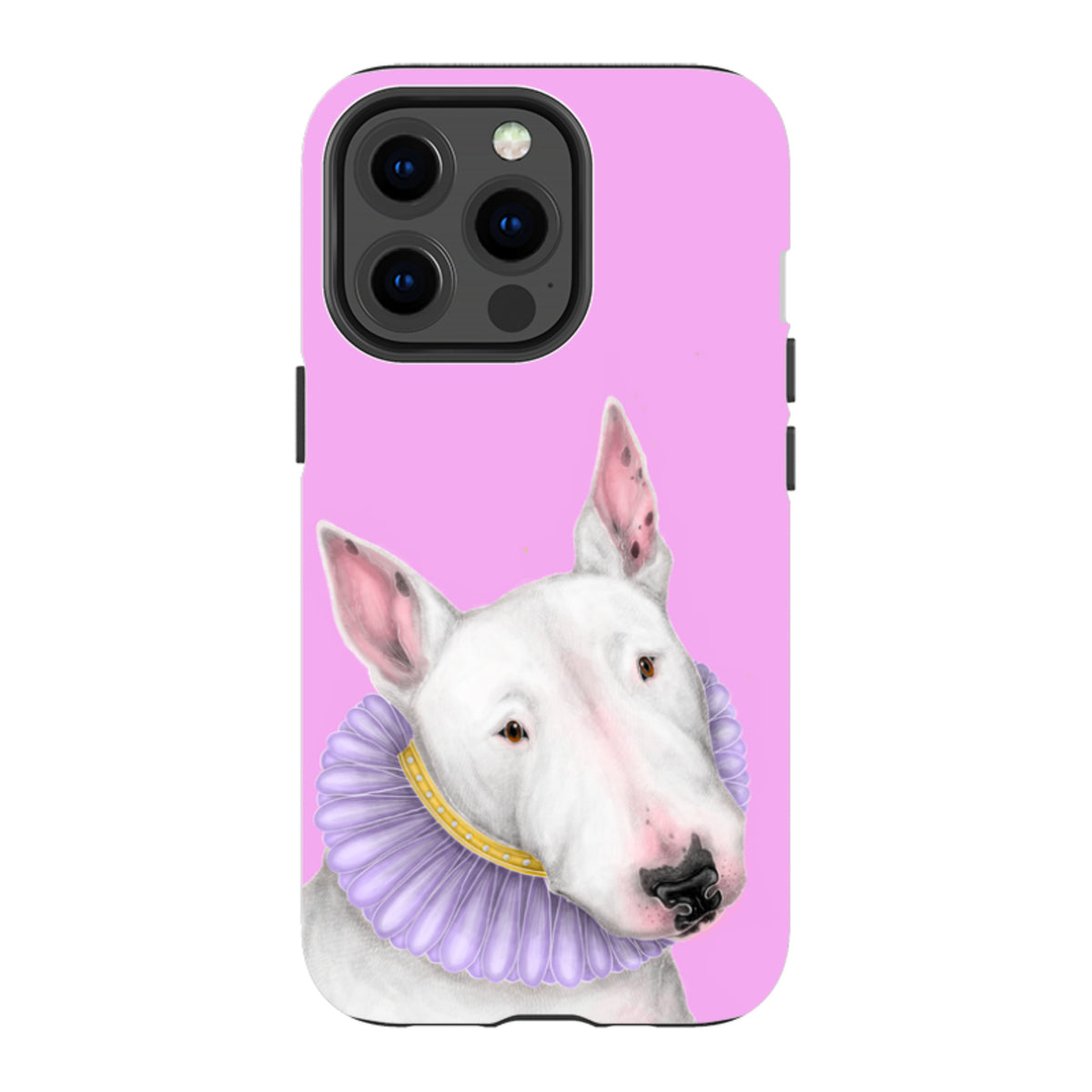 iPhone MagSafe Tough Case - Bull Terrier By Catherine Rowe