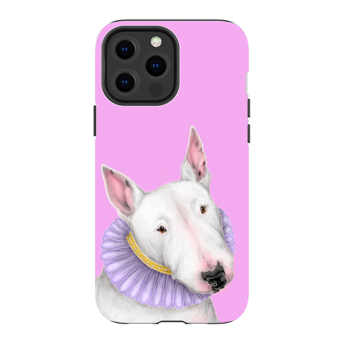 iPhone MagSafe Tough Case - Bull Terrier By Catherine Rowe