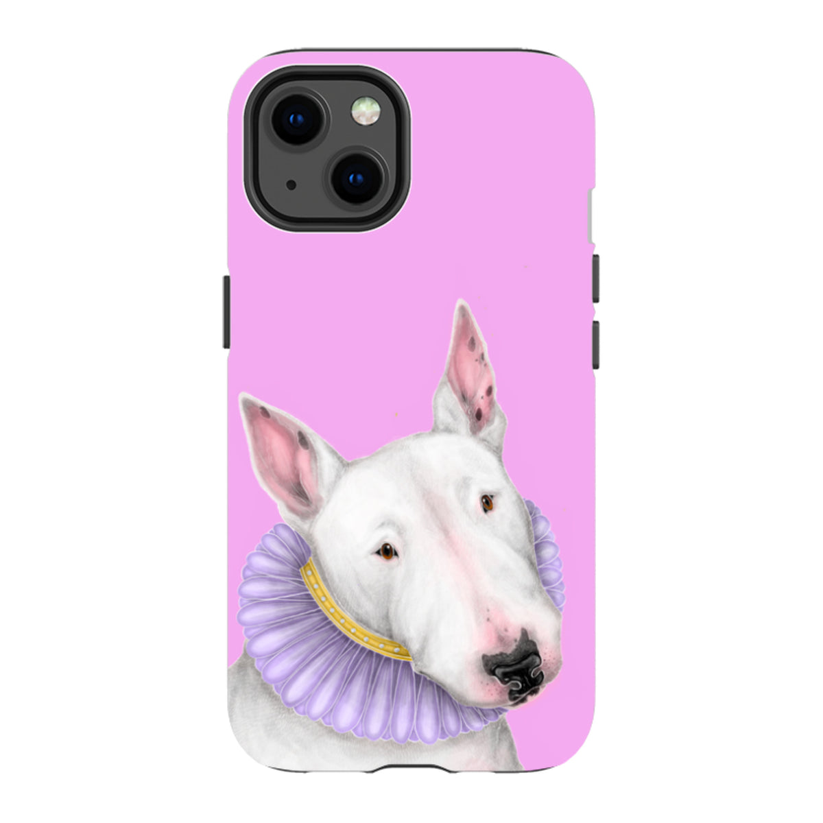 iPhone MagSafe Tough Case - Bull Terrier By Catherine Rowe