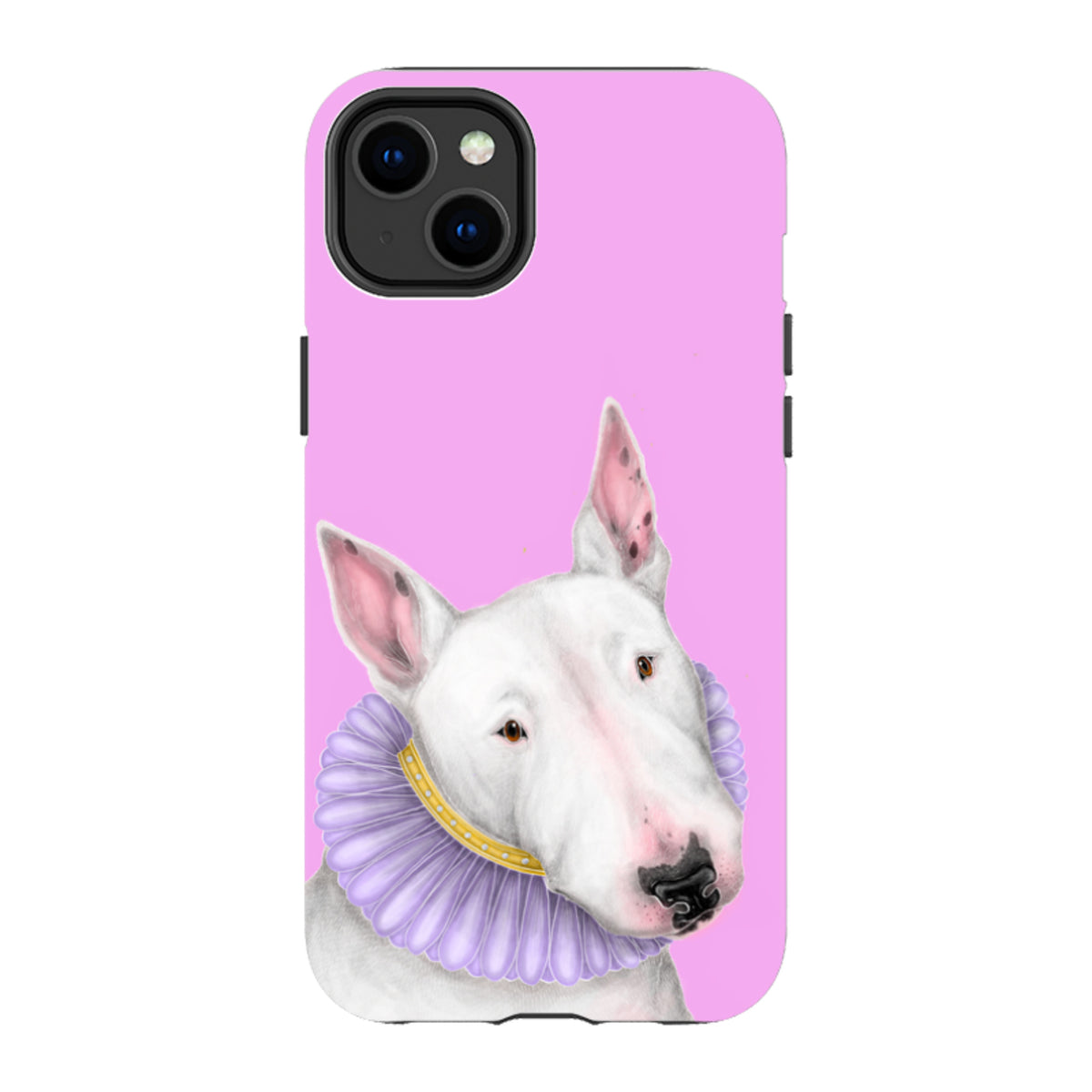 iPhone MagSafe Tough Case - Bull Terrier By Catherine Rowe