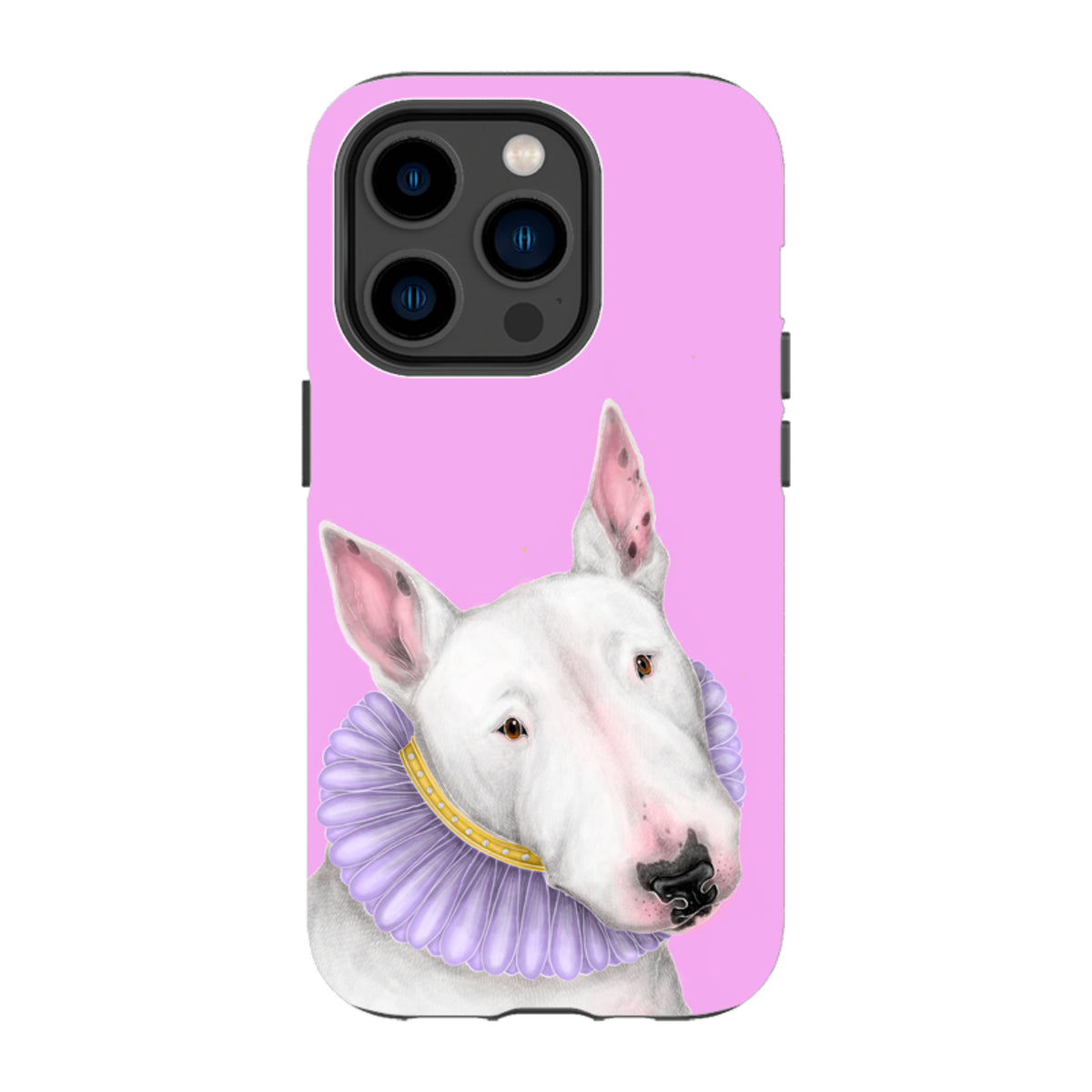 iPhone MagSafe Tough Case - Bull Terrier By Catherine Rowe