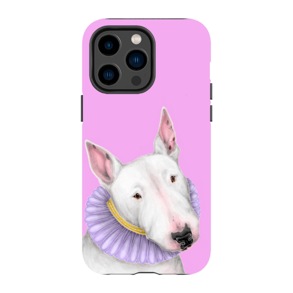 iPhone MagSafe Tough Case - Bull Terrier By Catherine Rowe
