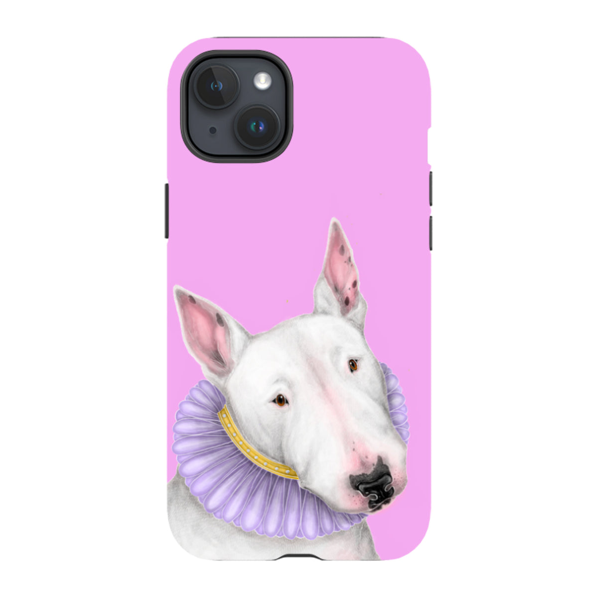 iPhone MagSafe Tough Case - Bull Terrier By Catherine Rowe
