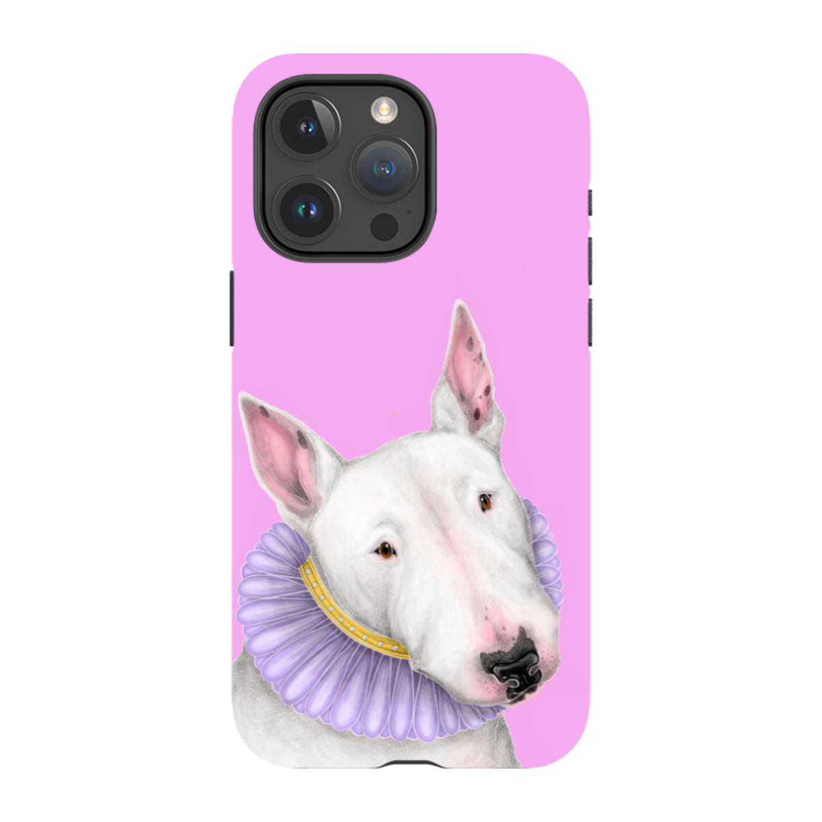 iPhone MagSafe Tough Case - Bull Terrier By Catherine Rowe