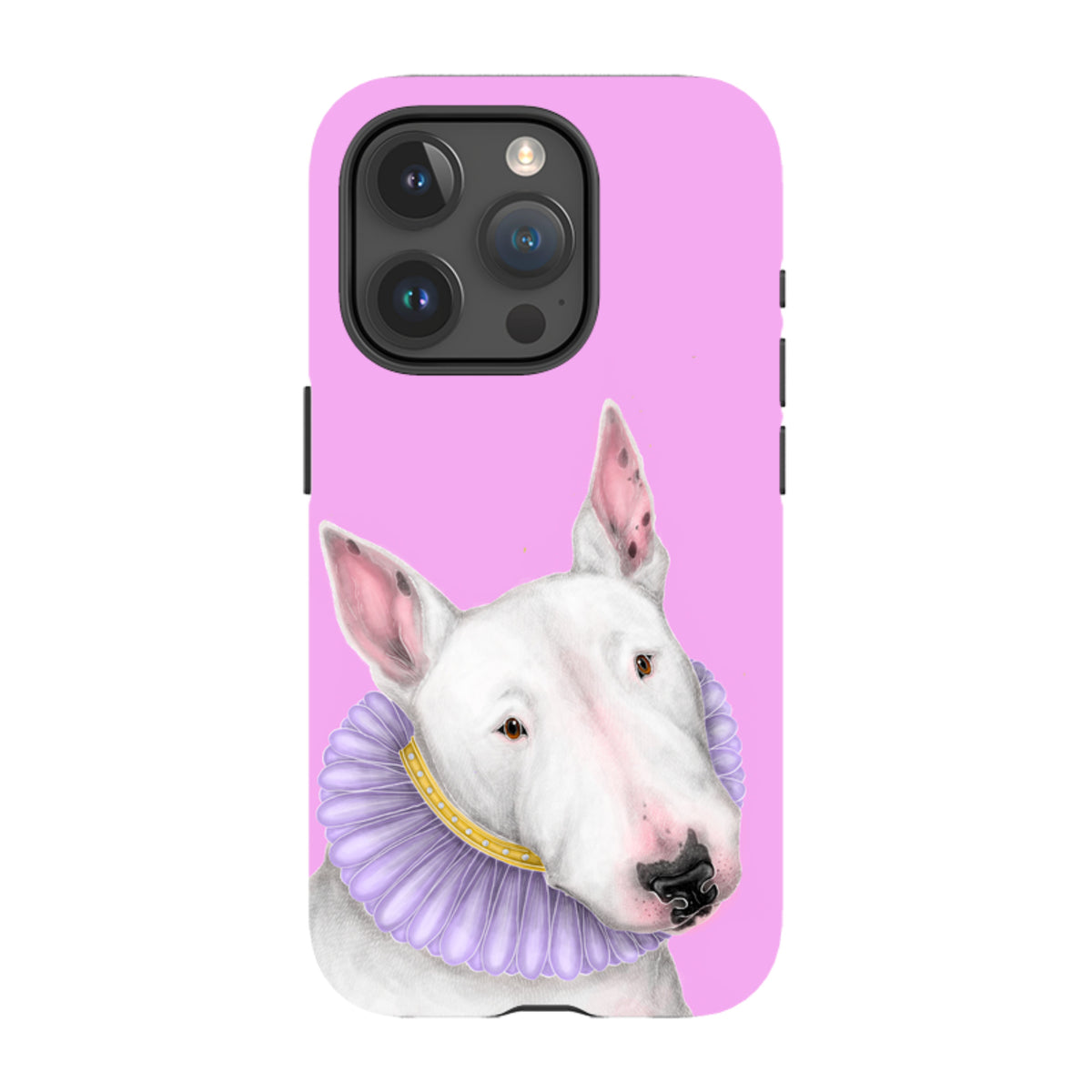 iPhone MagSafe Tough Case - Bull Terrier By Catherine Rowe