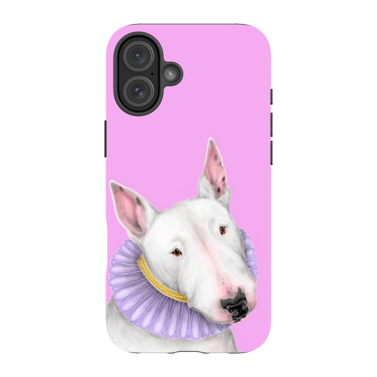iPhone MagSafe Tough Case - Bull Terrier By Catherine Rowe