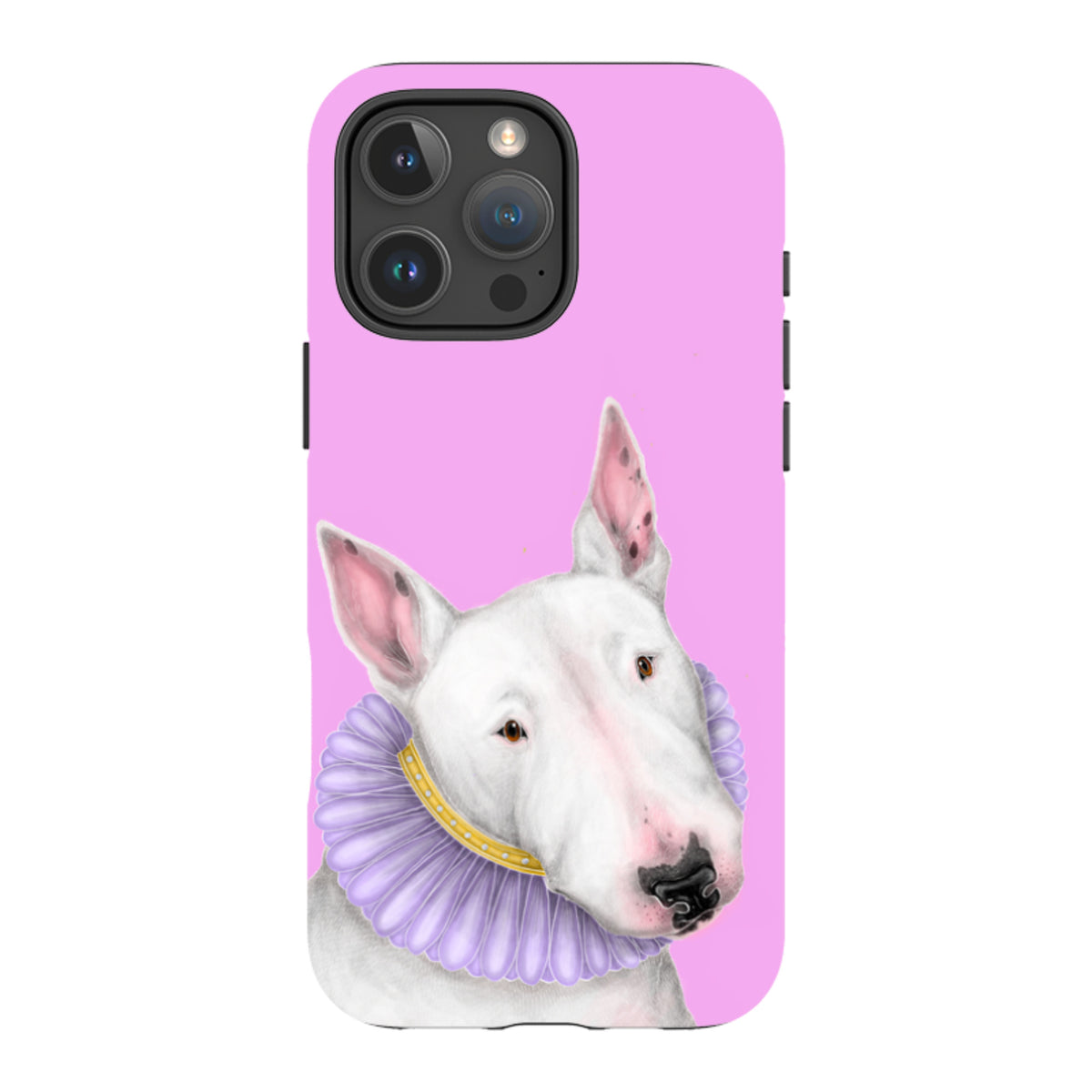 iPhone MagSafe Tough Case - Bull Terrier By Catherine Rowe