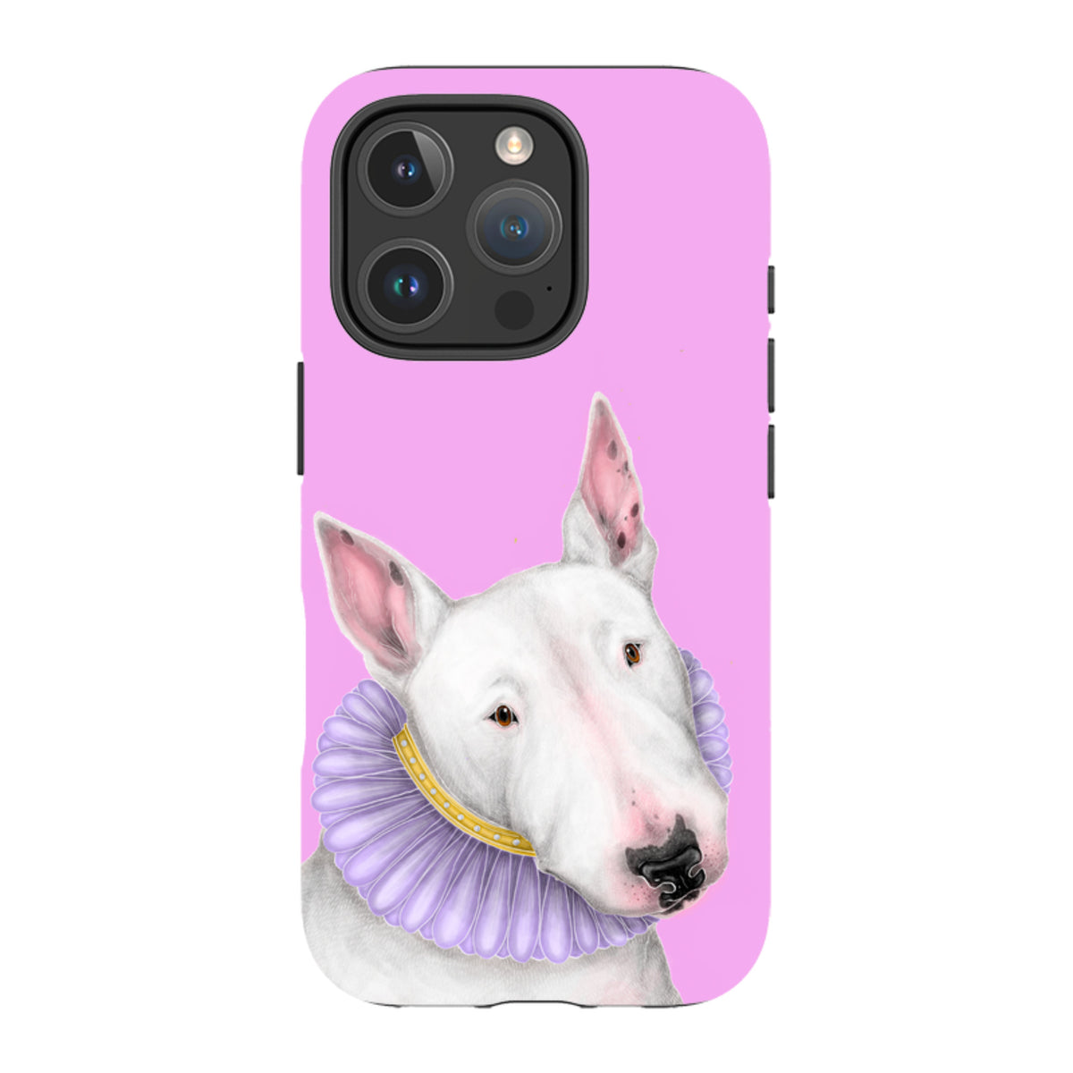 iPhone MagSafe Tough Case - Bull Terrier By Catherine Rowe