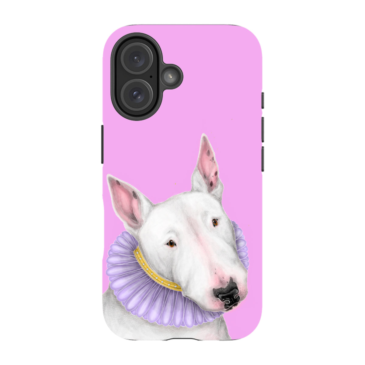 iPhone MagSafe Tough Case - Bull Terrier By Catherine Rowe