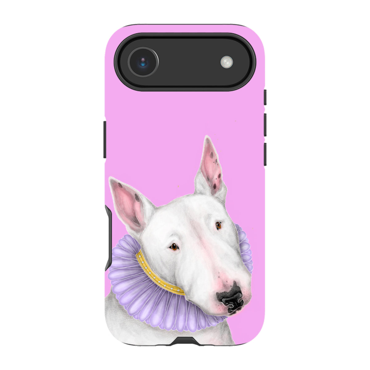 iPhone MagSafe Tough Case - Bull Terrier By Catherine Rowe