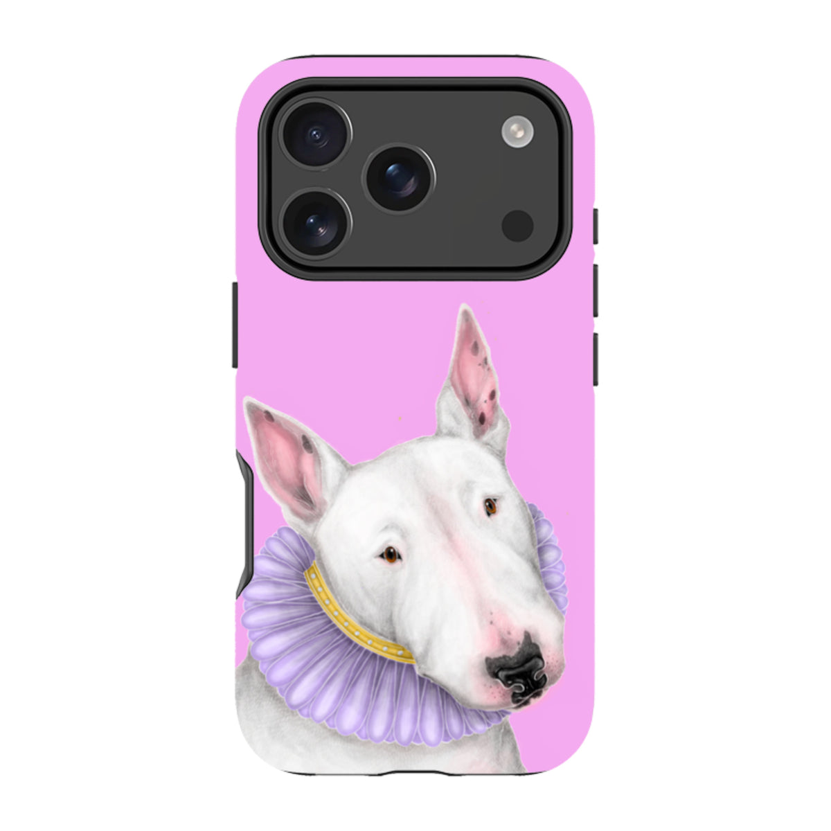 iPhone MagSafe Tough Case - Bull Terrier By Catherine Rowe