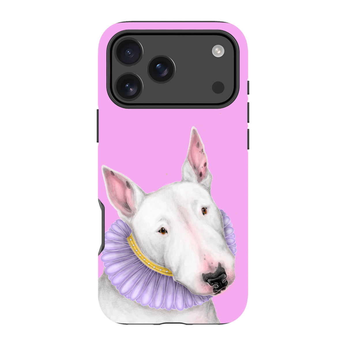 iPhone MagSafe Tough Case - Bull Terrier By Catherine Rowe