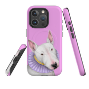 iPhone MagSafe Tough Case - Bull Terrier By Catherine Rowe