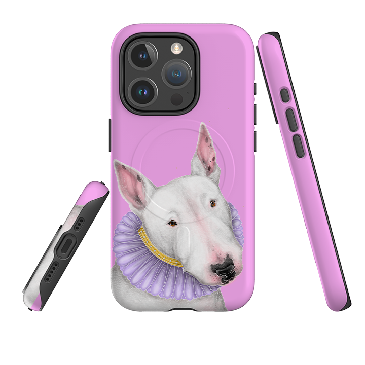 iPhone MagSafe Tough Case – Bullterrier von Catherine Rowe