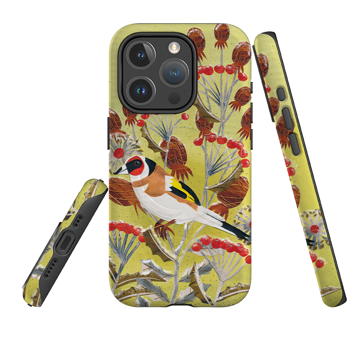 iPhone MagSafe Tough Case - Bullfinch By Tracey English
