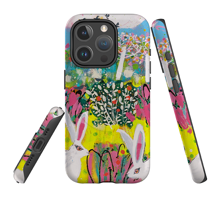 iPhone MagSafe Tough Case -  Bunnies By Claire West