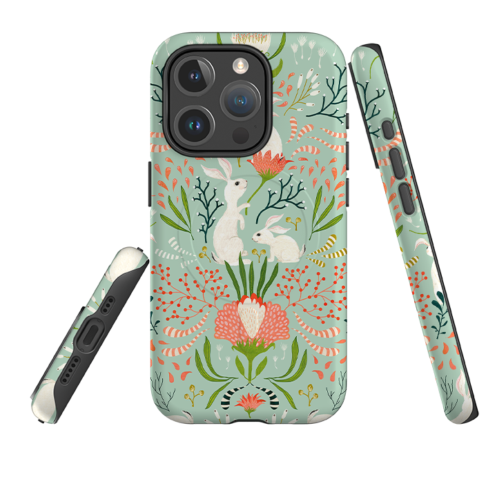 iPhone MagSafe Tough Case - Bunny By Katherine Quinn