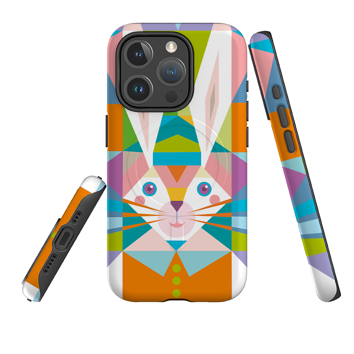 iPhone MagSafe Tough Case -  Bunny By Patternista