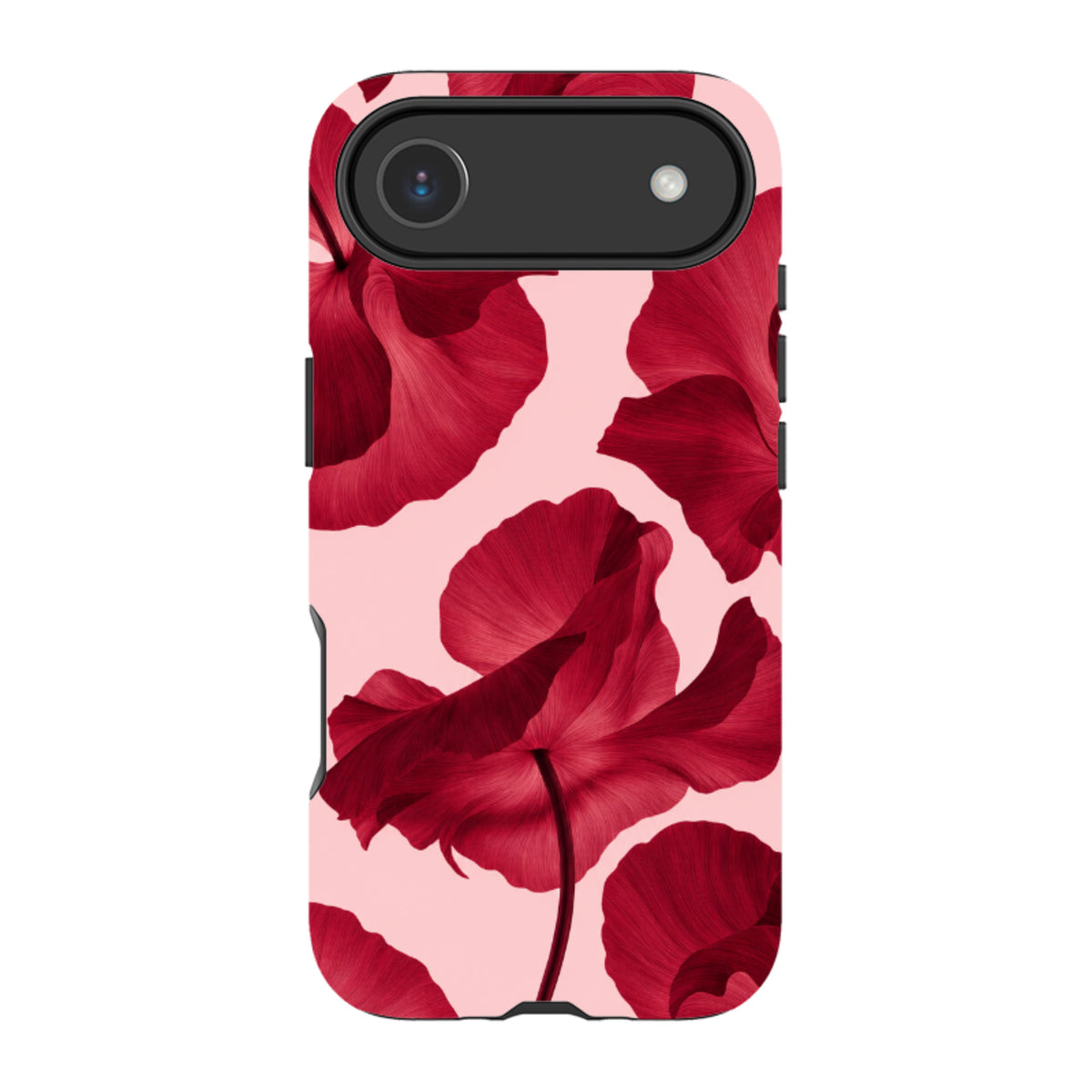 iPhone MagSafe Tough Case - Burgundy Poppy