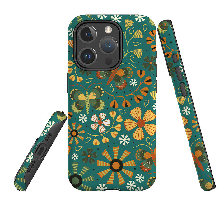 iPhone MagSafe Tough Case -  Butterflies Autumn By Suzy Taylor
