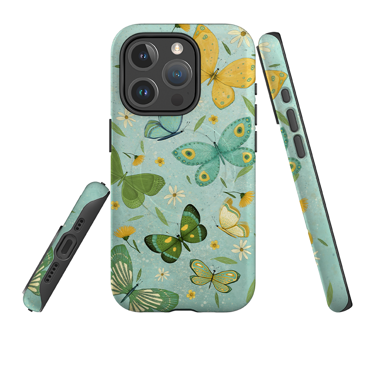iPhone MagSafe Tough Case - Butterflies By Maja Lindberg