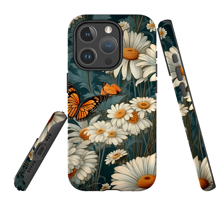 iPhone MagSafe Tough Case - Butterfly Daisies II