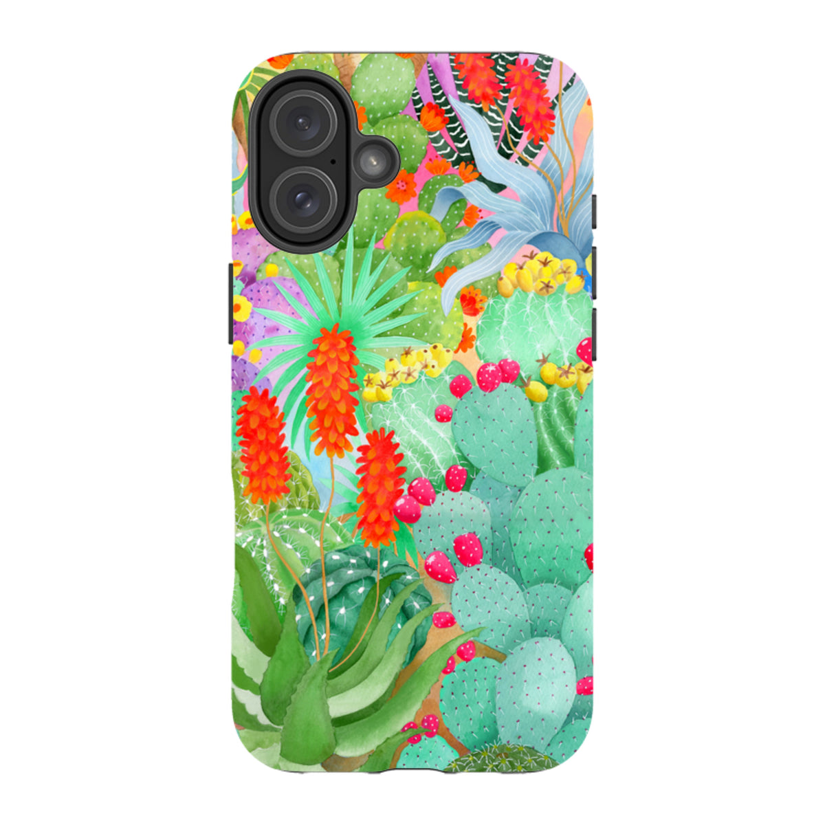 iPhone MagSafe Tough Case -  Cactus By Bex Parkin
