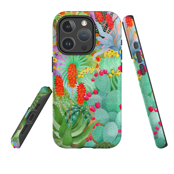 iPhone MagSafe Tough Case -  Cactus By Bex Parkin